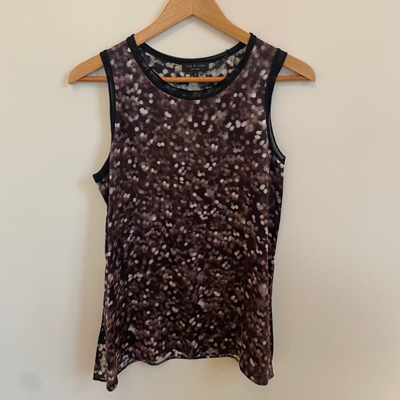 RAG & BONE Edie Tank in Color “Lights” - Picture 3 of 9